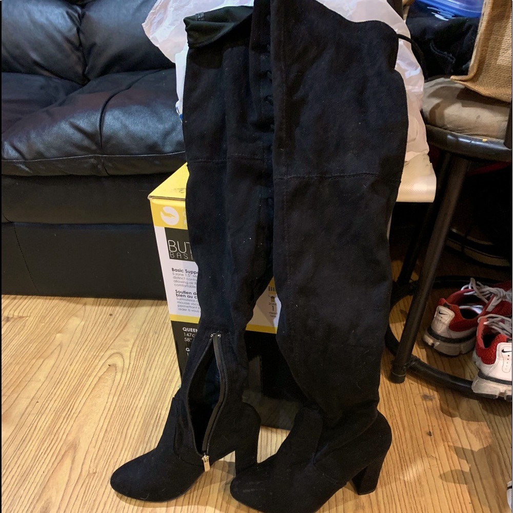 Knee high boots